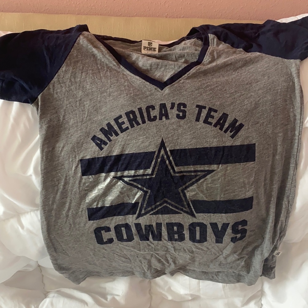 Dallas cowboys Pink top